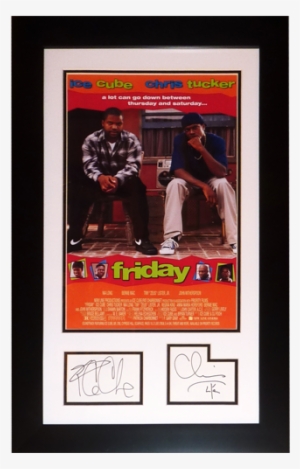 Ice Cube And Chris Tucker Autographed Friday Movie - Friday 1995 Movie #2248649