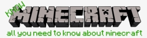 Logo Minecraft Pocket Edition Png #2248832