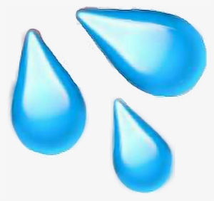 Wetemoji Emoji Wet Raindrop Drop Rain Blue Blueraindrop - Emoji Wet ...