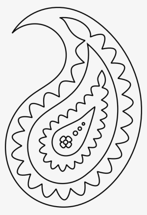 Mosaic Patterns, Stencil Patterns, Applique Patterns, - Paisley Clip Art #2249050