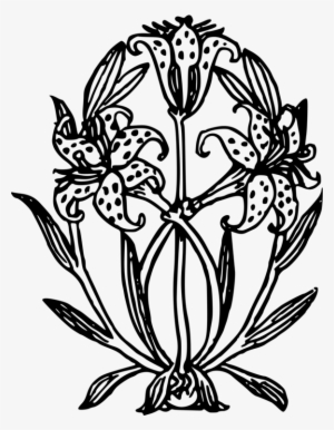 Floral Design Paisley Motif Flower Drawing - Floral Design #2249192