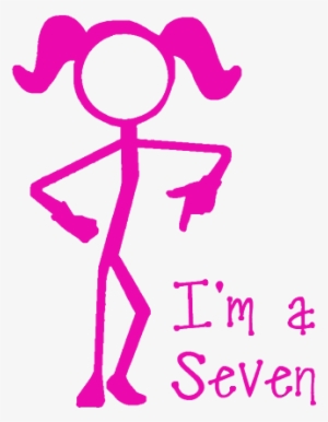 Lgbt Pride, Gay Pride, I'm A Seven, Seven Even, Seven - Decal #2249614