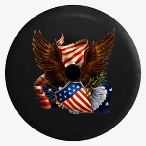 Jeep Wrangler Jl Backup Camera Day Realistic Us Army - America Patriotic Eagle Shirt #2249666