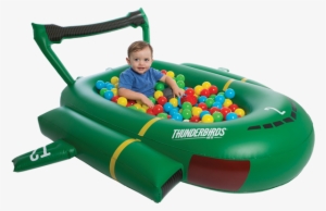 Trikes And Bikes - Thunderbirds Inflatable Thunderbird 2 Pool #2250002