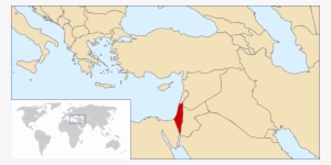 World Map Blank - Palestine Location On Map #2250205