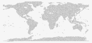 World Map Blank Map Border - Scratch Map #2250587