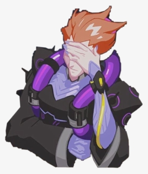 Moira Overwatch Facepalmfreetoedit Clipart Free Library - Moira Facepalm #2250880