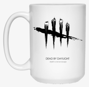 Dead By Daylight White Mug - Dead By Daylight Logo #2251061