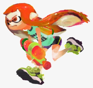 A Female Inkling - Smash Bros Inkling #2251387