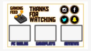 Create 3 Outro Templates Or Videos For Your Youtube - Youtube #2251641