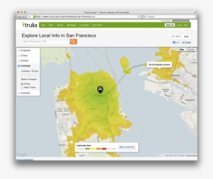 Trulia's Local Commuter Map - Atlas #2252362