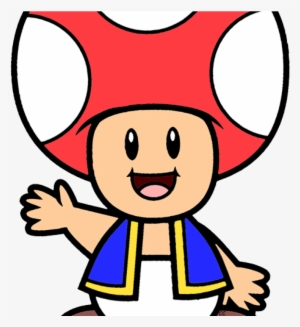 Graphic Royalty Free Stock Super Mario Clipart - Cartoon Toad From Mario #2252413
