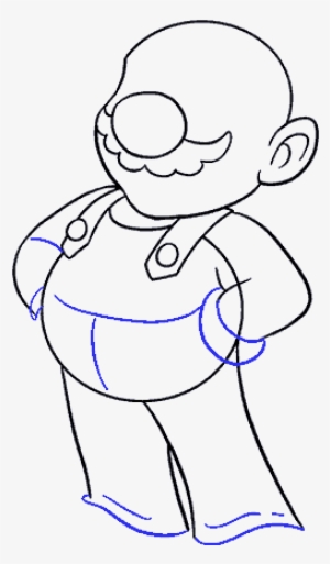 How To Draw Super Mario - Drawing #2252592