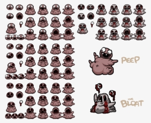 Peep & The Bloat - Binding Of Isaac Rebirth Peep #2252649