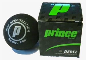 Prince Rebel Squash Ball - Prince Rebel Squash Ball - Double Yellow Dot #2252835