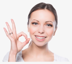 Sonrisa Con Brackets Png - Braces Akridge Orthodontics #2252858