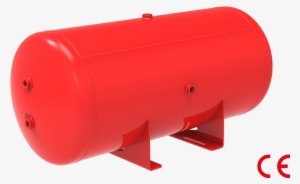 Steel Air Reservoir With Brackets 100 Litre Ø 396mm - Lufttank #2252914