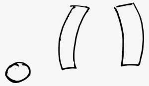 This Free Icons Png Design Of Emoticon Or Two Brackets #2252980