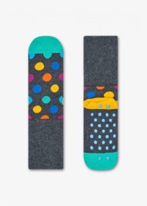 Kids 2 Pack Big Dot Anti Slip Socks - Happy Socks #2253149