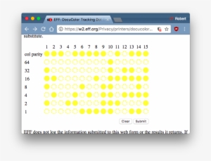 Reality Winner Was Outed By Invisible Dot Patterns - Hp Printer Yellow Dots #2253242