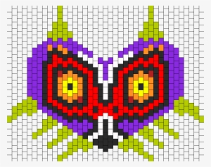 Majoras Mask Skull Kid Bead Pattern - Mayday Parade Heart #2253509