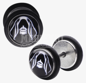 Star Wars Emperor Palpatine Screw Back Earrings - Star Wars Swepsber01 Screw Back 316l Stainless Steel #2253574