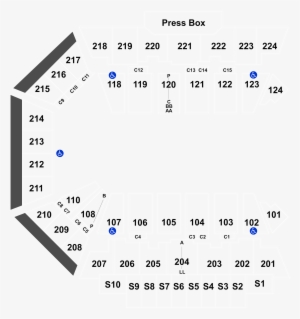 Legend - Bmo Harris Bank Center #2254002