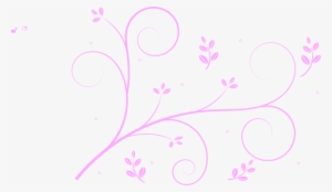 Small - Vine Line Drawing Flower #2254181