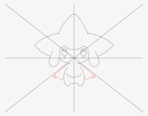 How To Draw Pokemon Jirachi Step - Line Art #2254499
