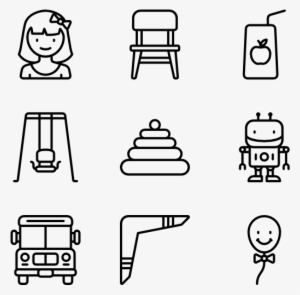 Kindergarten Elements - Jardin Infantil Icono #2254568