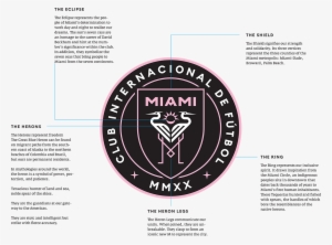 The New Team Name And Crest Is Being Unveiled Via A - International Club De Futbol Miami #2254639