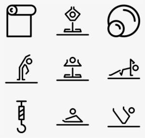 Pilates Studio 80 Icons - Eps Wedding Icons Vector Free Download #2254871