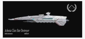 Achesia Class Star Destroyer By Williamsmind On Deviantart - Star Destroyer Vector #2254978