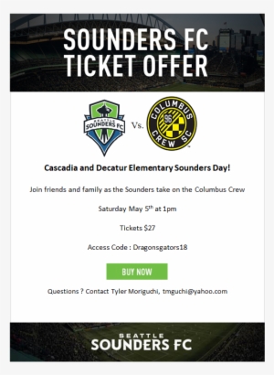 Com/columbus Crew Sc At Seattle Sounders Fc Tickets/mls - Columbus Crew Sc #2255026