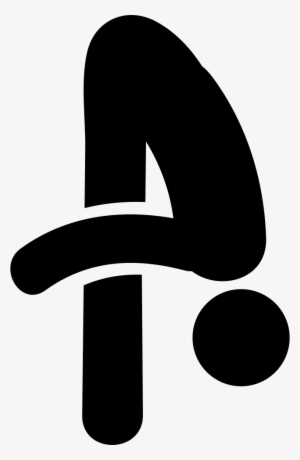 Man Doing Yoga Comments - Cross #2255068