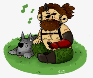 Check Out This Cute Miniature Venom Snake And D-dog - Big Boss #2255821