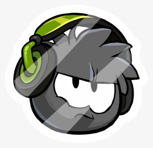 Dub Step's Pin Icon - Black Puffle #2255929