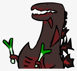 Godzilla Clipart Leaked - Leek Godzilla #2256020