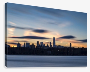 Sunset Over Lower Manhattan And World Trade Center - Brooklyn Bridge #2256318