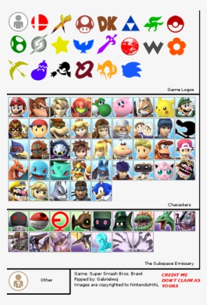 Smashbros Icon - Super Smash Bros Brawl Icons #2257039