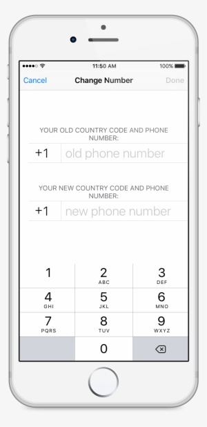 Changing Your Phone Number #2257147