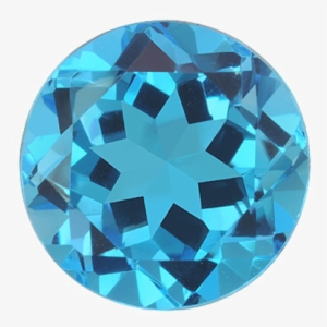 Blue Topaz Png Image - Sterling Silver With Choice Of Gemstone And White Topaz #2257307