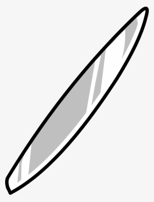 Silver Surfboard - Club Penguin Surfboard #2258730