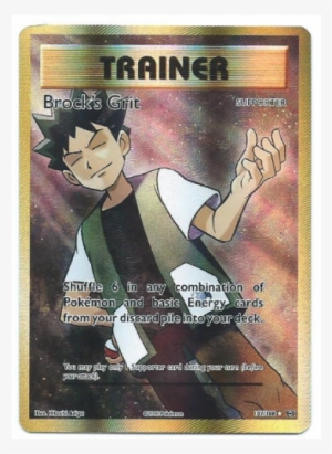 Brock's Grit Trainer Full Art Pokemon Card Xy Evolutions #2258814