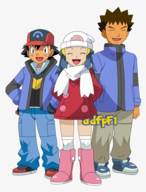 Brock Pokemon Png - Platinum And Empoleon #2258941