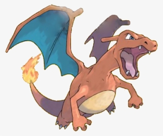 Friend Up Against Brock - Charizard Fire Red Png #2259269