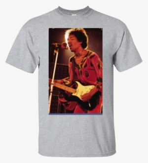 Jimi Hendrix Limited Edition Jimi Hendrix T-shirt - Blue Wild Angel: Jimi Hendrix Live #2259525