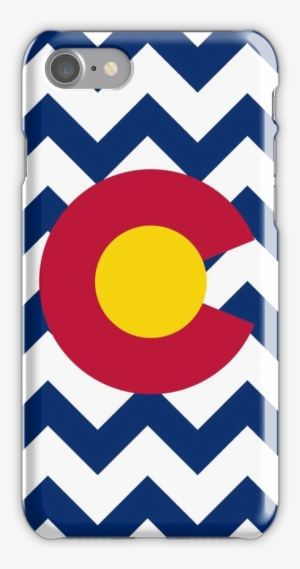 Chevron Colorado Flag Pattern Iphone 7 Snap Case - Iphone 5s Otter Cases For Girls #2259592