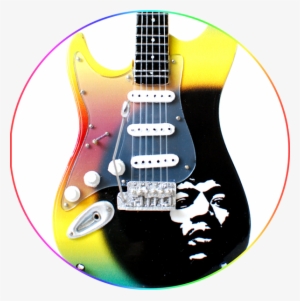 Jimi Hendrix Miniature Guitar Special Edition Selfie, - Jimi Hendrix Art #2259764