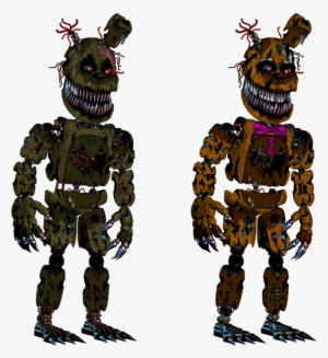 Editstage - Golden Freddy And Spring Bonnie - Free Transparent PNG ...